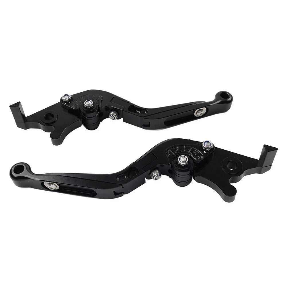 Black Extendable Brake Clutch Levers for BMW F800GS/Adventure, F800R (08-18)