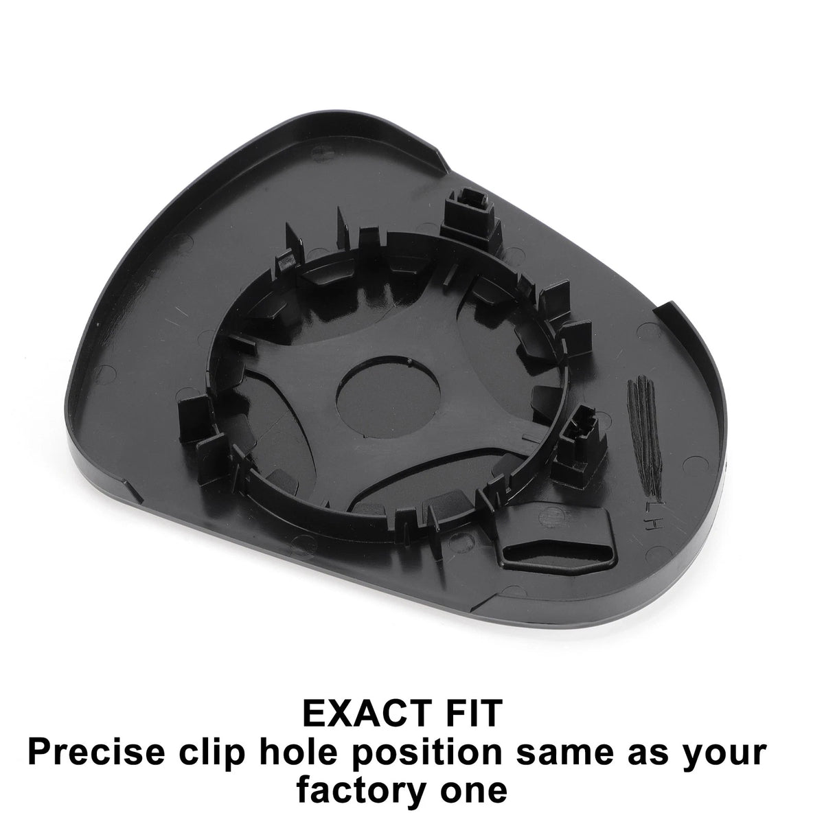 Left Side White Mirror Glass w/ Back Non-heated for Peugeot 207 308 (2006-2014)