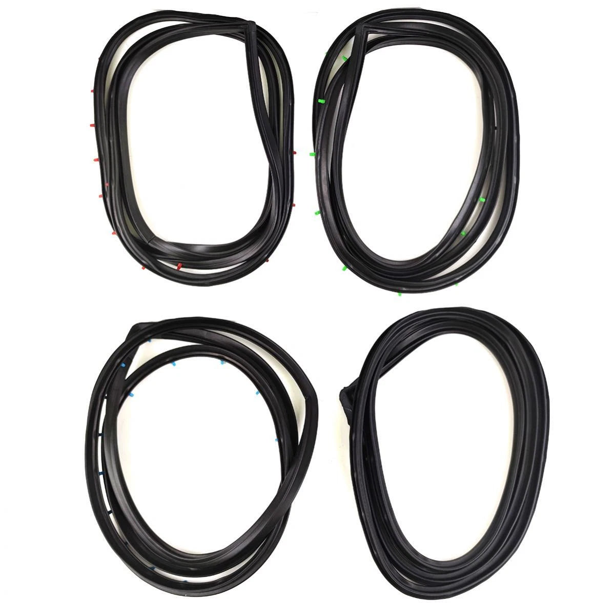 Door Rubber Seal Weatherstrip Set 4 Fits Toyota Corona RT60 4D Sedan 1968-70 D08