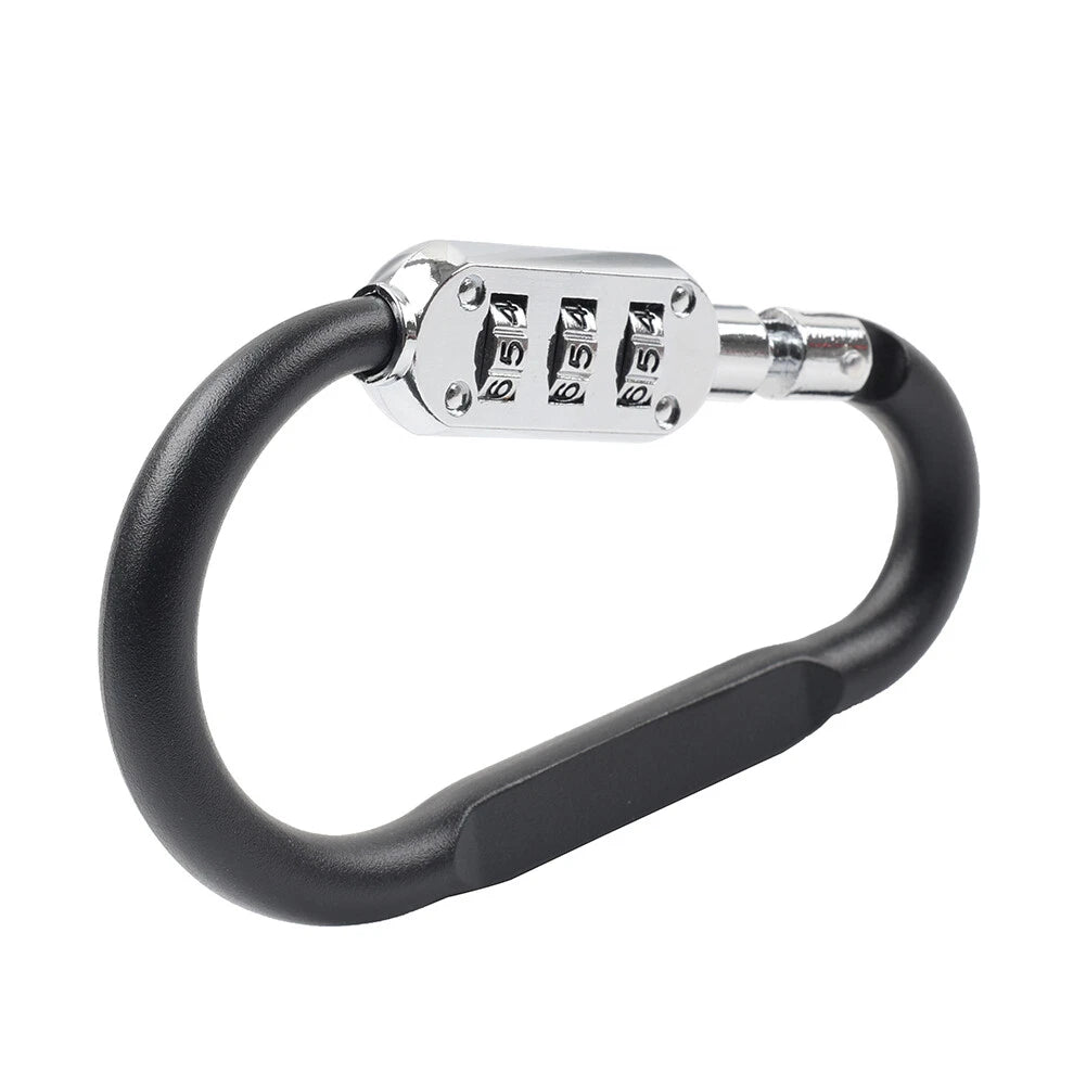 Motorcycle Helmet Lock Buckle Anti-theft Fastener T-Bar Kit for Harley