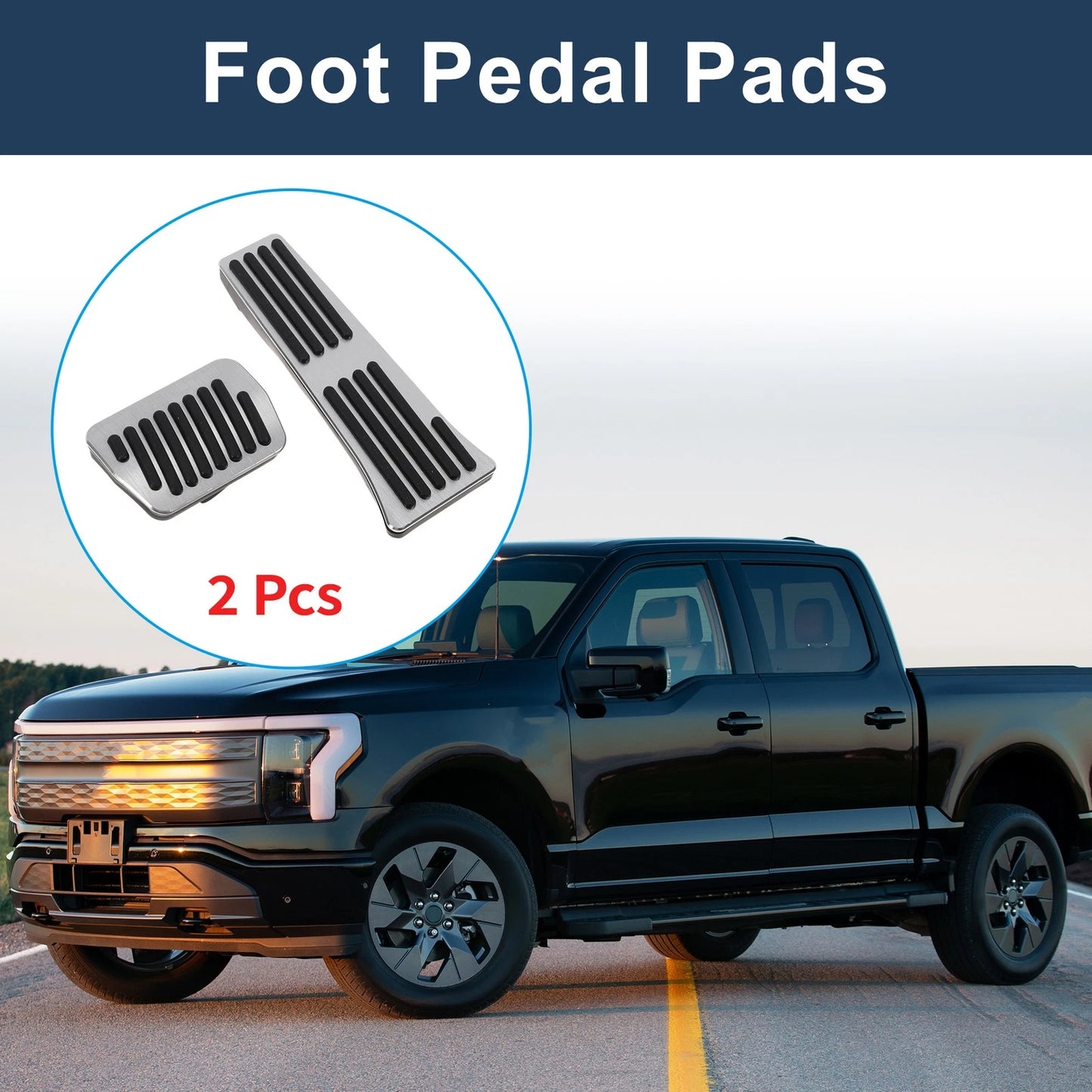 Automatic Foot Accelerator Pedal Covers for Ford Explorer (2020-2023)