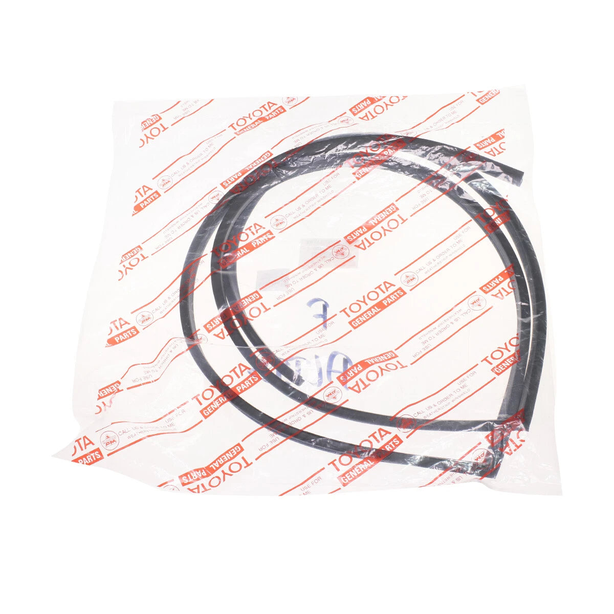 Black FR Windshield Moulding for Toyota Corolla CE120 NDE120 ZZE120 ZZE130