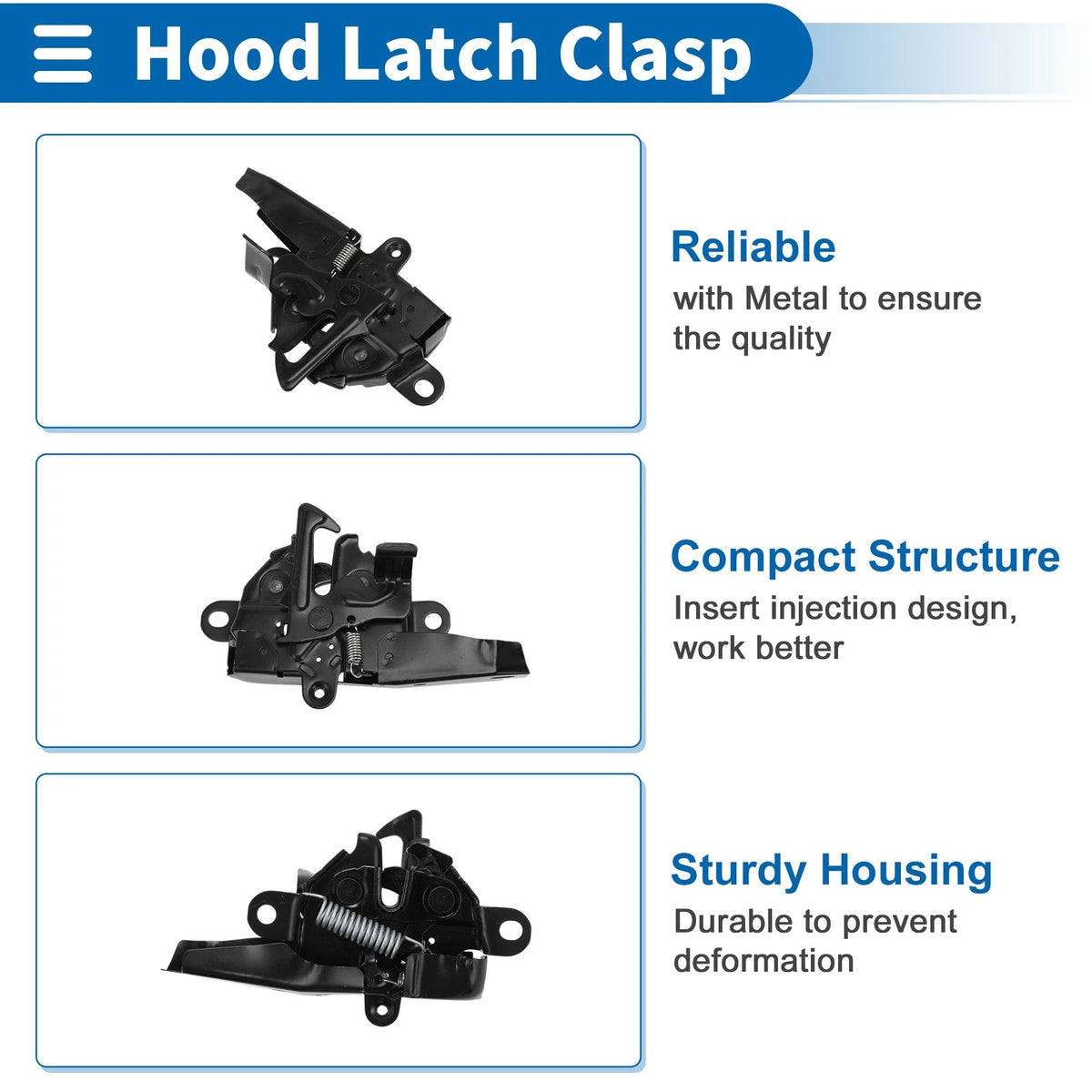 Bonnet Latch Assembly for Toyota Scion TC (2011-2013) - 1 x Quality Parts
