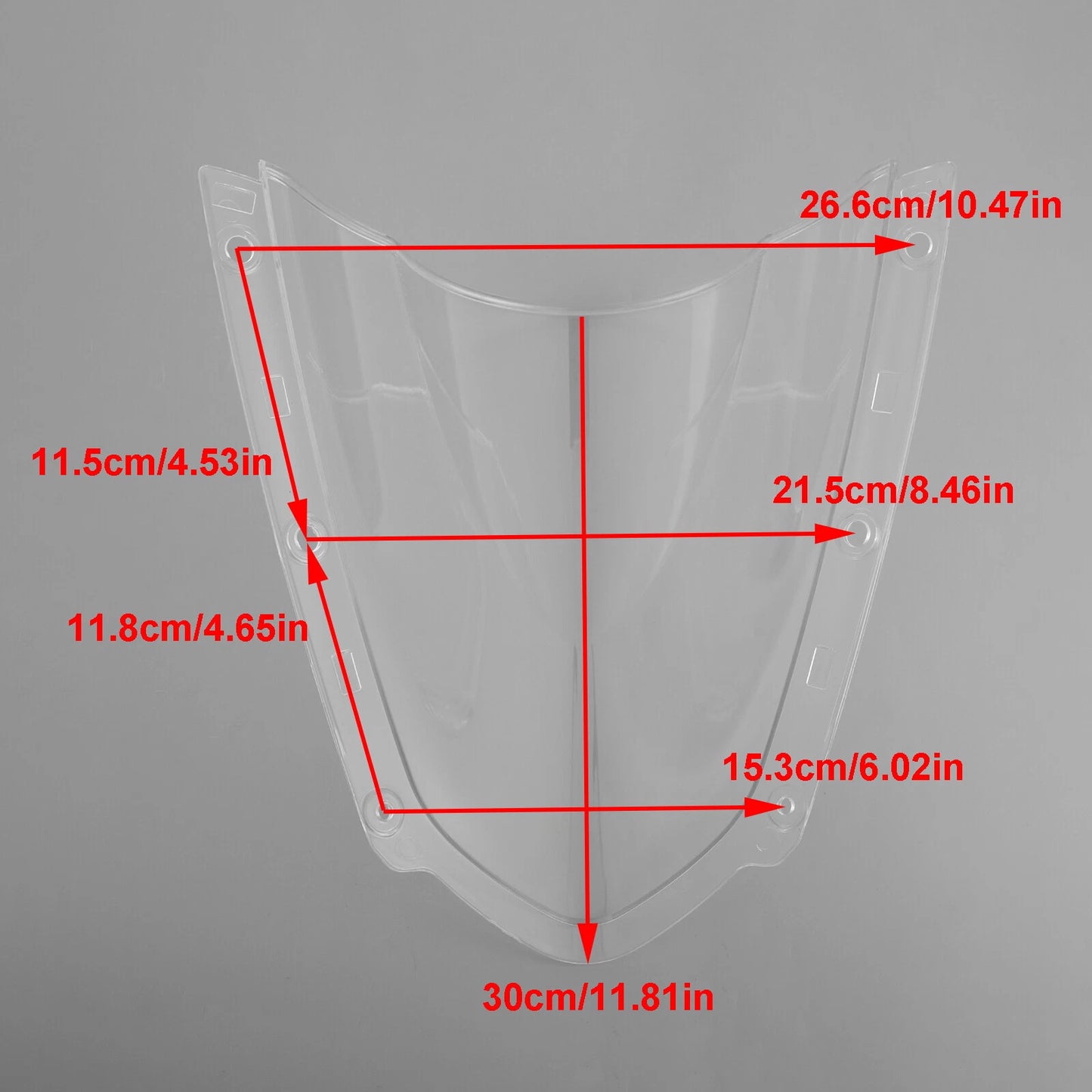 ABS Windshield for Kawasaki Ninja ZX-10R (2021-2024)
