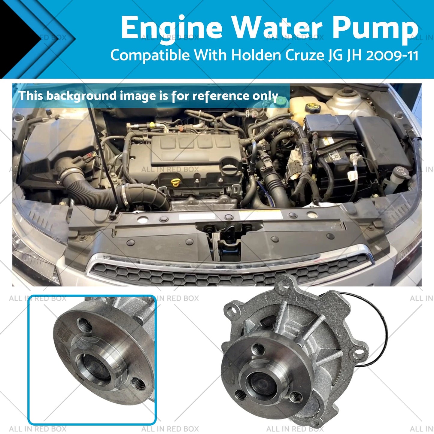 Water Pump for Holden Cruze JG JH 1.8L 1.6L F18D4 A16LET (2009-2011)