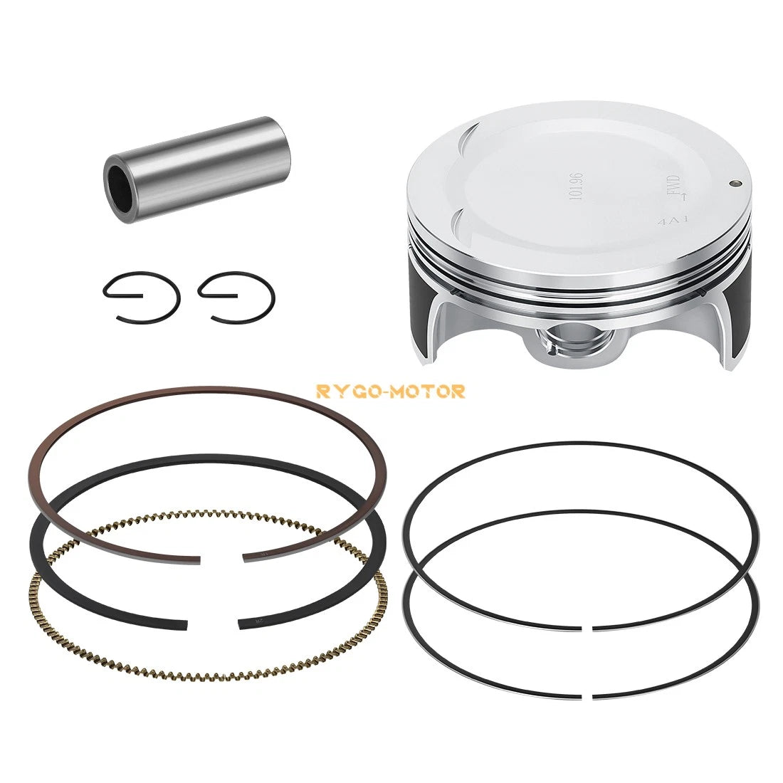 Piston Ring Kit 102mm Forged for Yamaha Raptor 700 YFM700R (2006–2014)