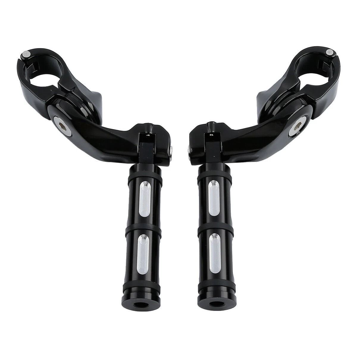 Rear Passenger Floorboards & Highway Foot Pegs for Harley Street Glide (93-25)