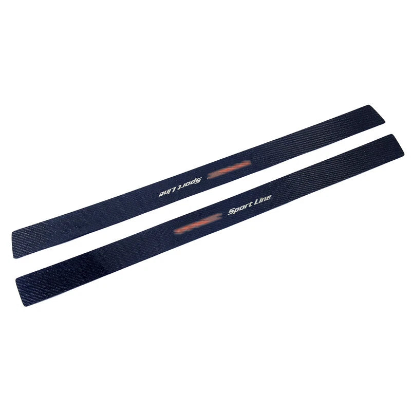 For Maserati GT Real Carbon Fiber Welcome Door Sill Padel Guard Cover Trim