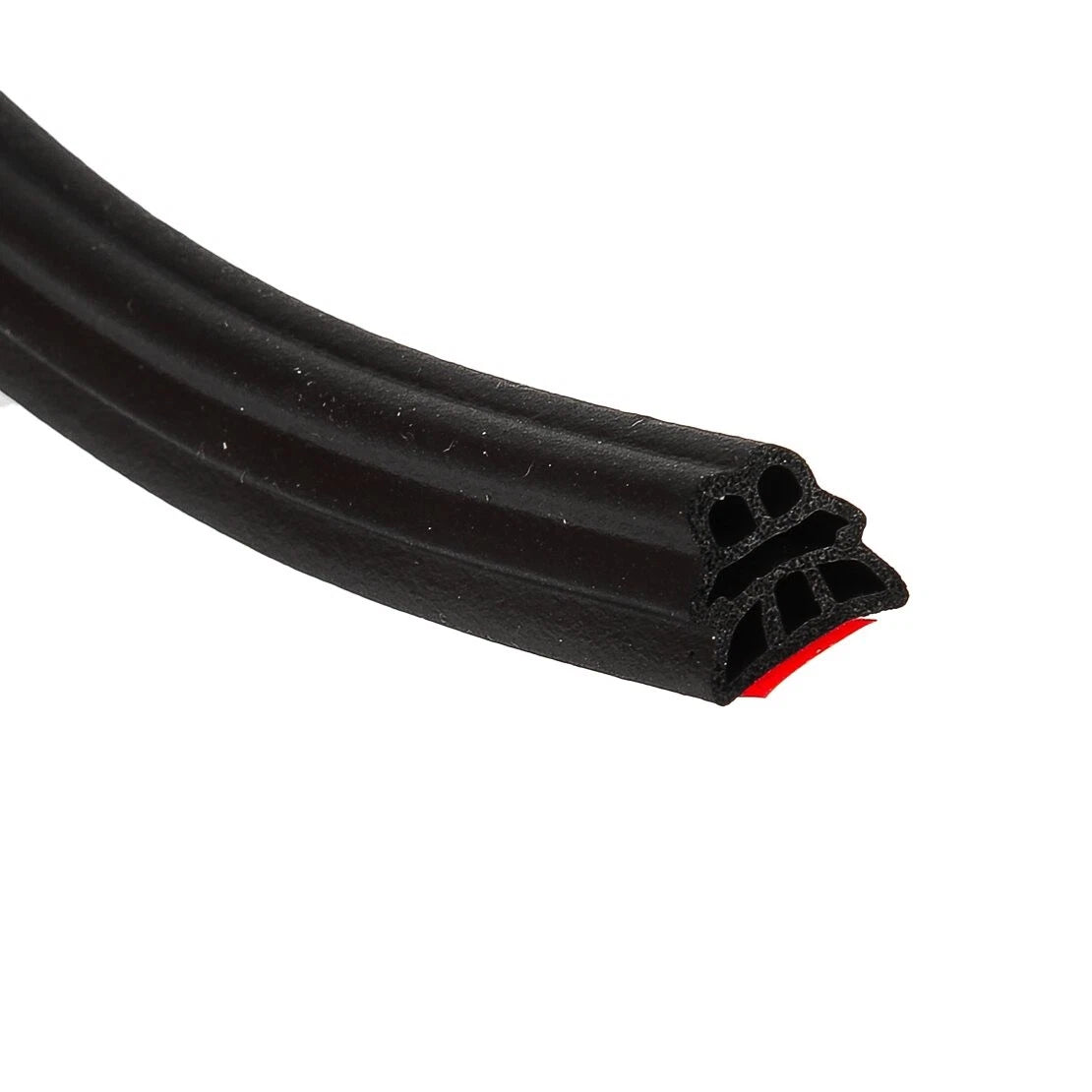 3-Layer Soundproof Weather Strip for 10M Car Door Sealing (Fits Various Models)