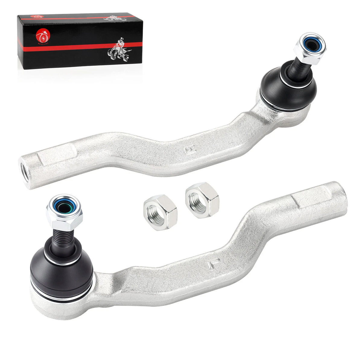 2 x Heavy Duty Tie Rod Ends for Polaris RZR XP1000 XP4 Turbo (2014–2021)