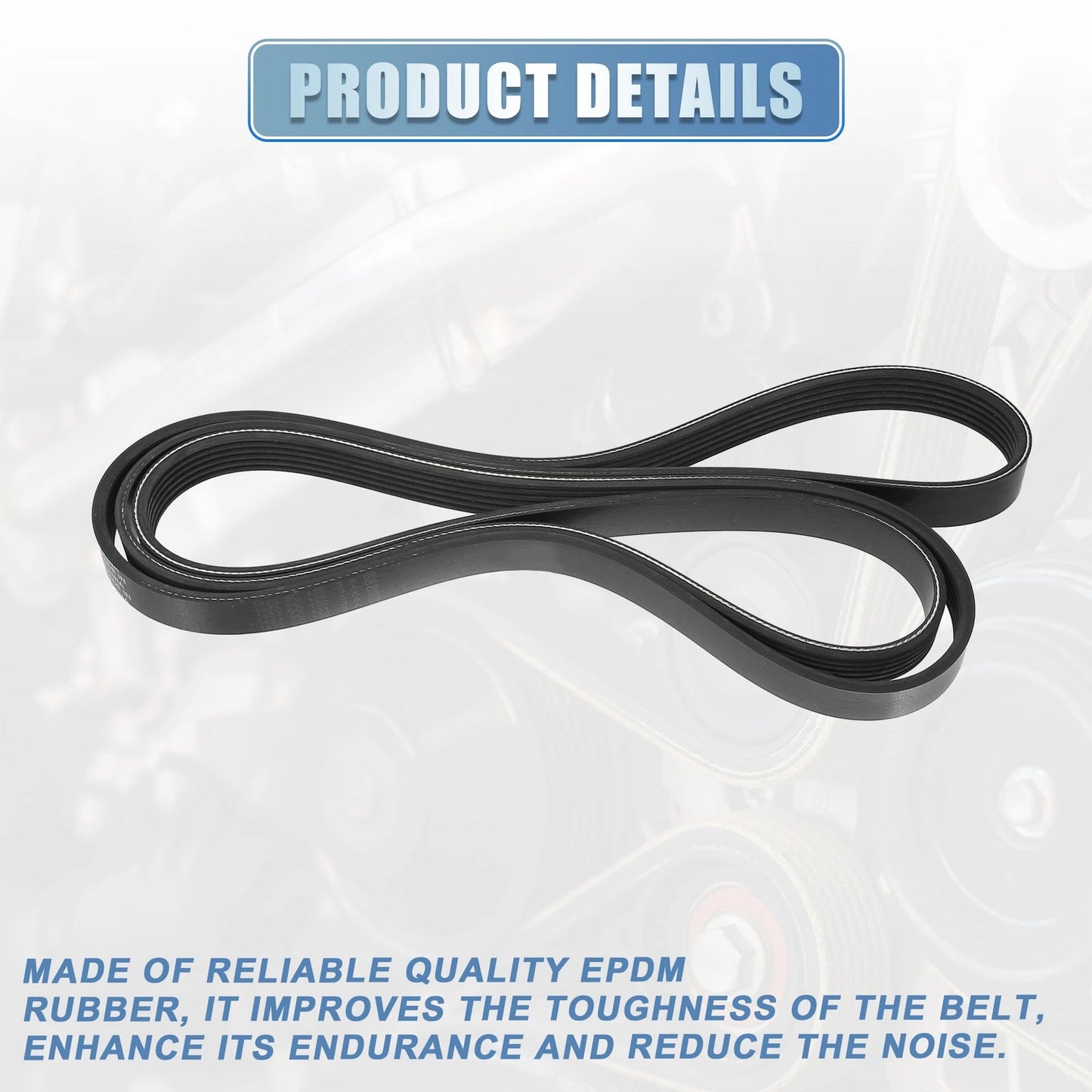V-Ribbed Serpentine Drive Belt 3.4L for Chevy Venture (2003 - 2005)