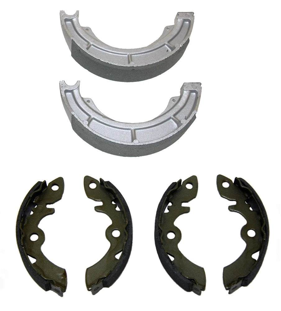 2 x Front & Rear Brake Shoes for Suzuki QuadRunner 300 2x4 LT300E (1987–1989)
