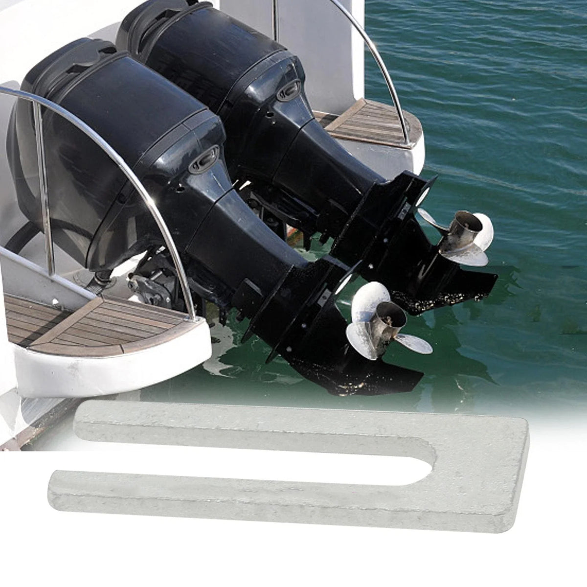 Cable Clamp for Outboard Remote Control - OMC, 6H3, 67F, 40X, 115HP