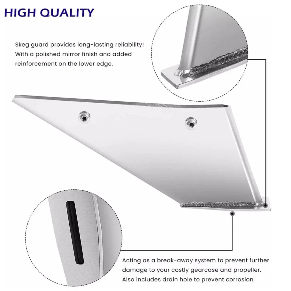 Safe-Skeg Skeg Guard for MerCruiser Bravo One/Three 1990-2023 Protection