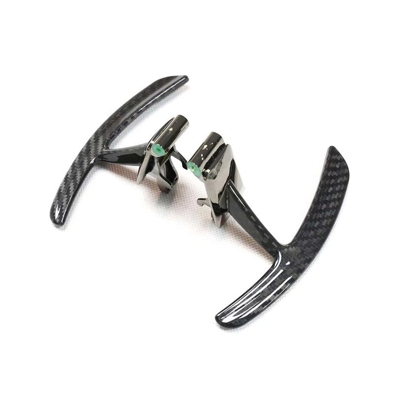 Carbon Fiber Steering Wheel Switch Paddle Housing For Porsche 991 Macan Panamera