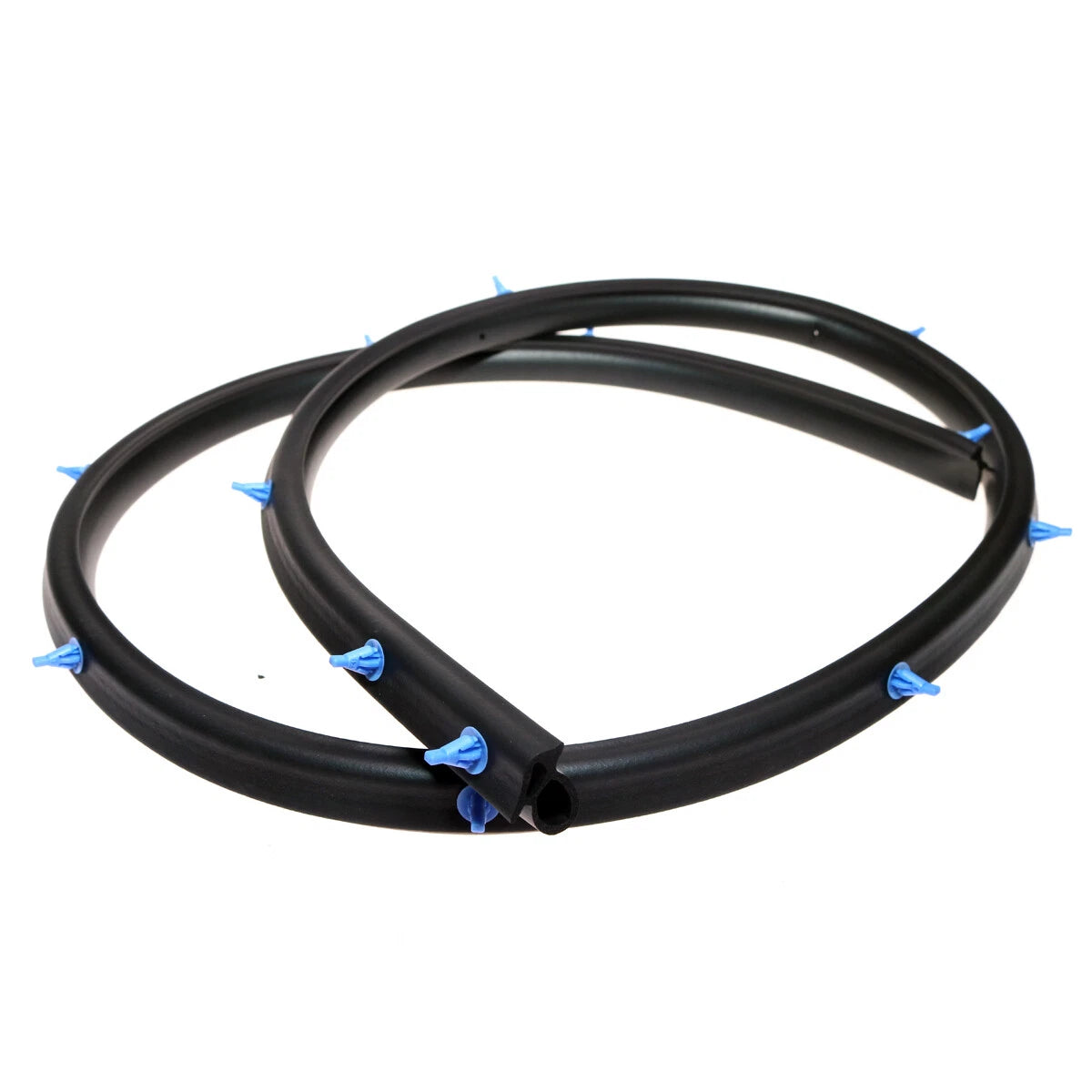 Rear Door Weatherstrip Set for Nissan Sylphy N16 Almera Pulsar Sedan 2000-2006