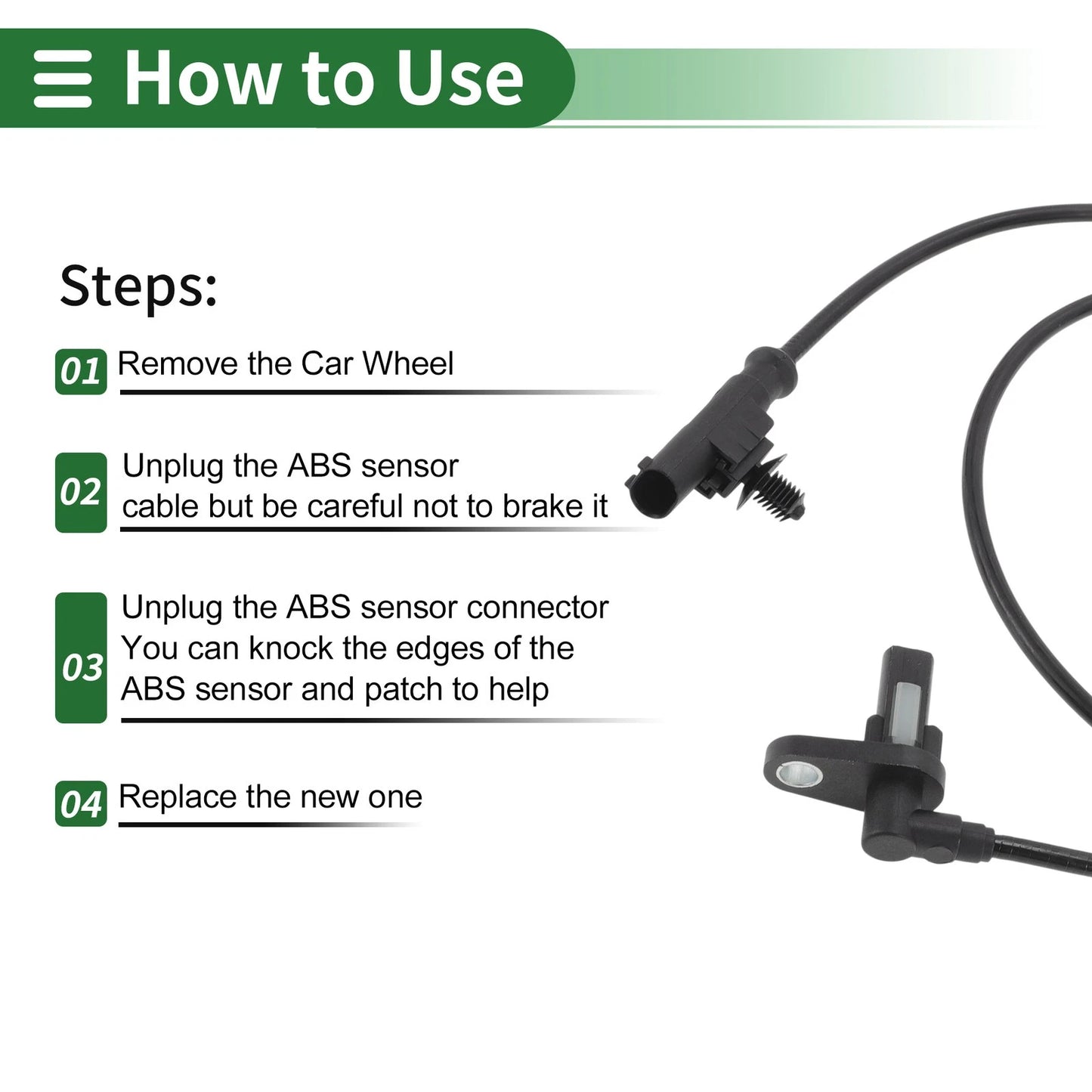 ABS Wheel Speed Sensor for Land Rover L319 (2010-2016)