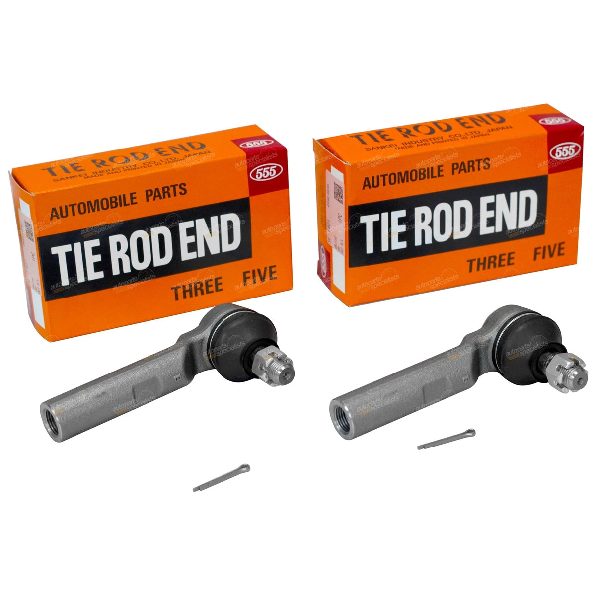 2 x Front Outer Tie Rod Relay Ends for Toyota FJ Cruiser GSJ15R (2006–2016)