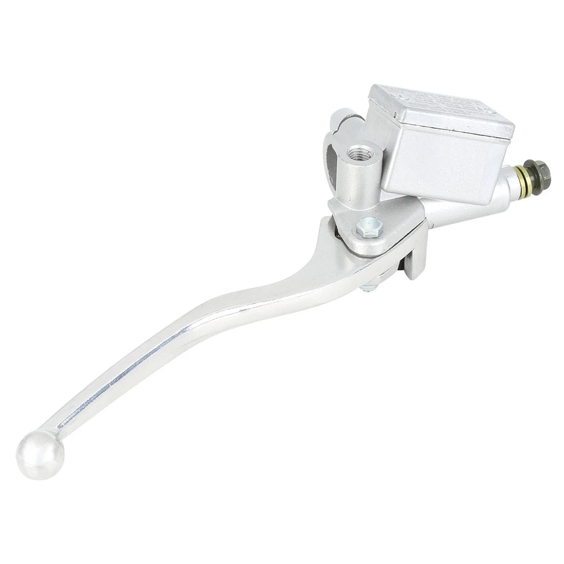 Silver Tone Motorcycle Brake Master Cylinder Pump Lever for Honda CM125