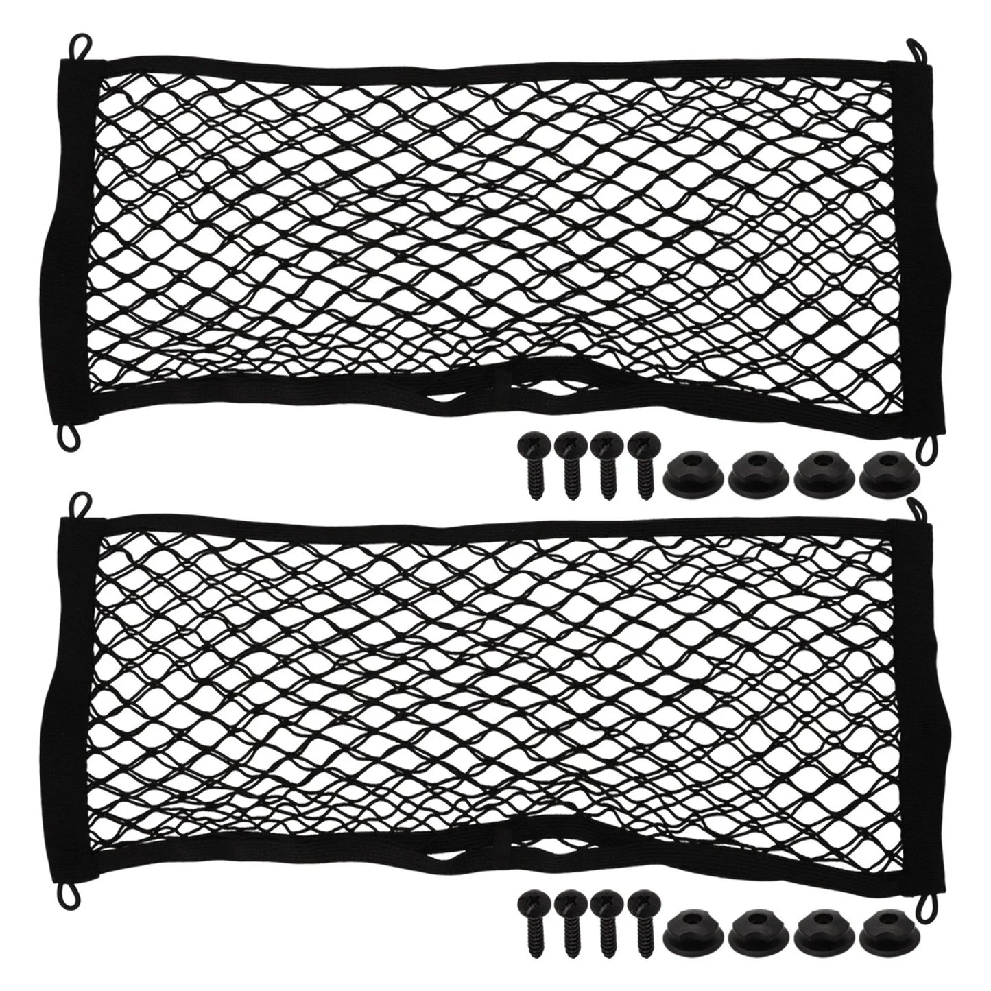 Oversized RV Car Storage Boat Cargo Pocket Organizer Frame Mesh Bag