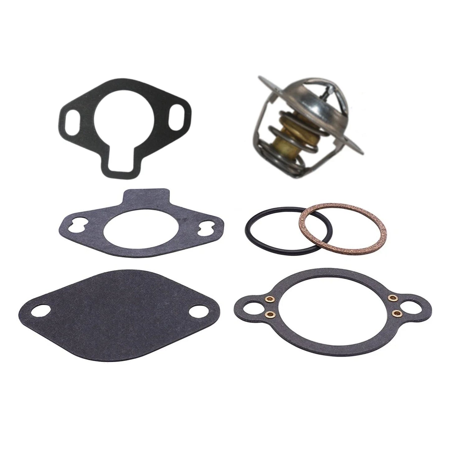 Thermostat Kit 140°F for Mercruiser 5.0L 5.7L 7.4L V8 1983-95