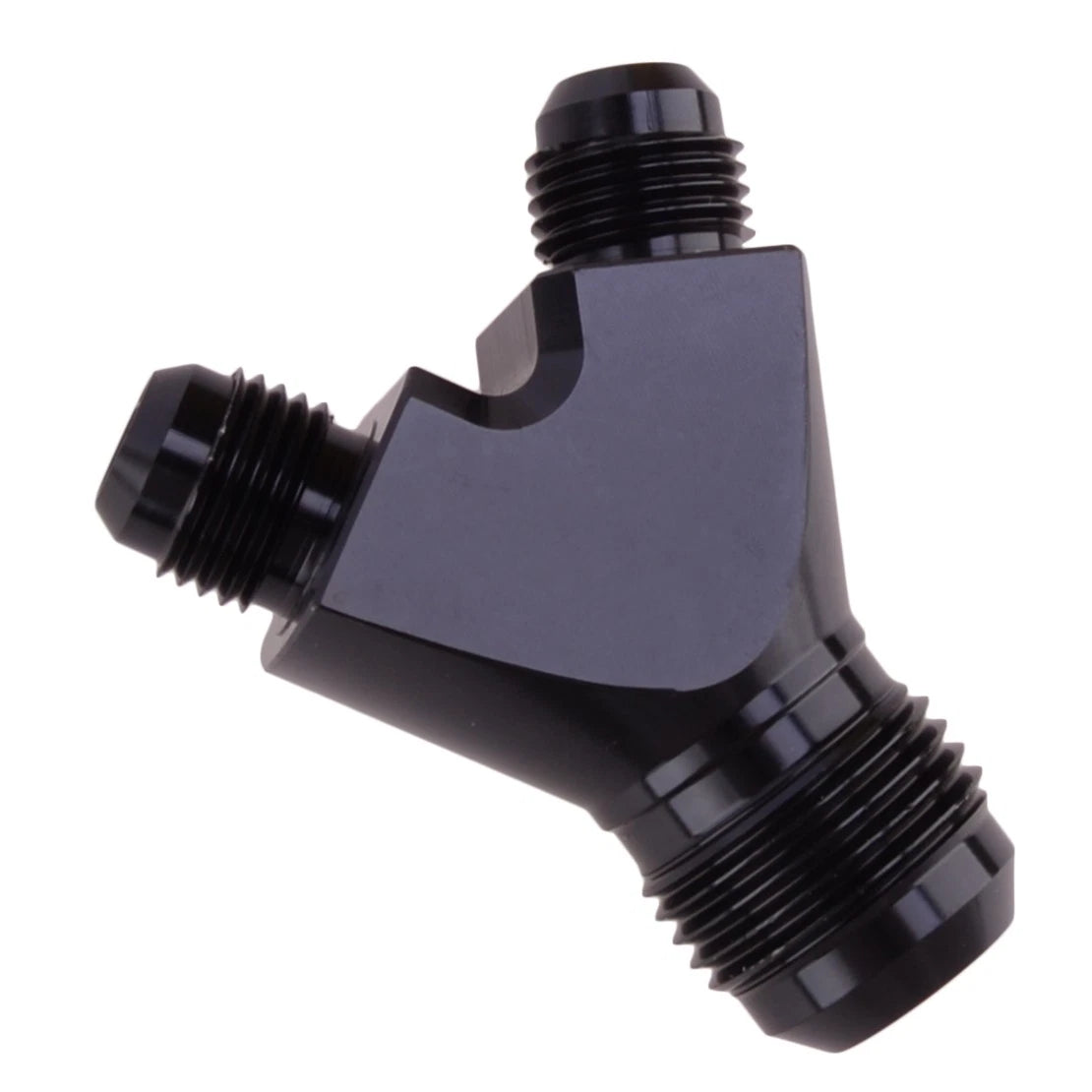 3-Way Y Block Fitting Coupler Adapter Male AN10 to 2 x AN6 for Car Hot