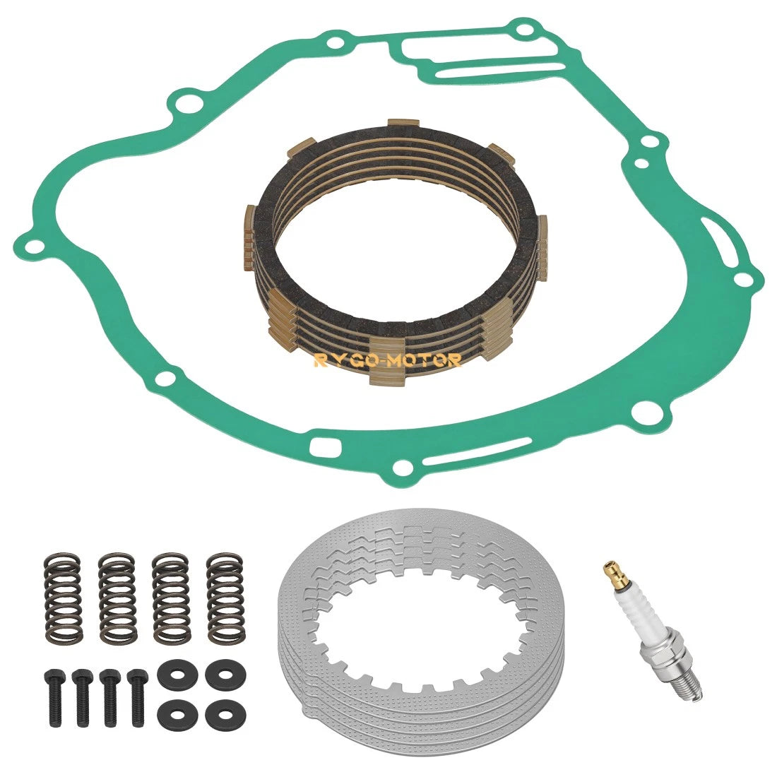Clutch Friction Plates for Yamaha TT-R125 TTR125 L E LE (2000–2023)