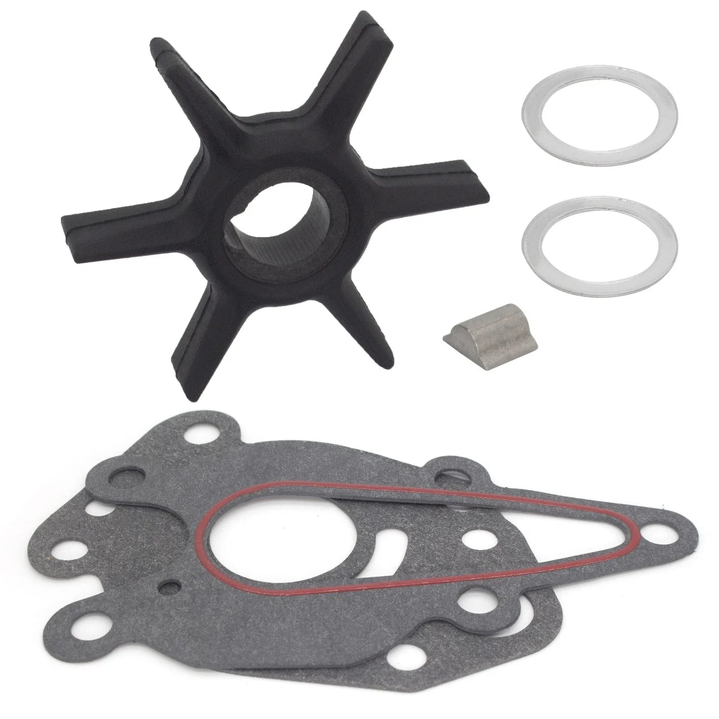 Water Pump Impeller Kit for Mercury 8-15HP Outboards