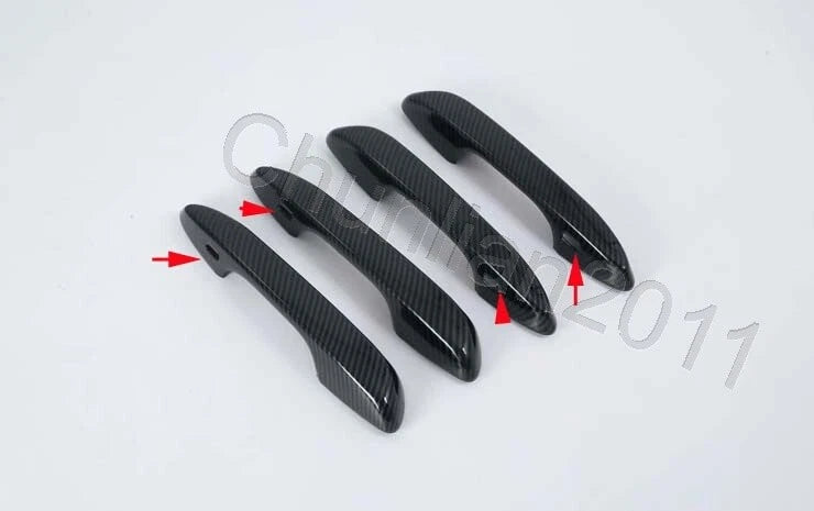 Door Handle Cover Trim for Lexus ES300h ES350 (2018-2021) 4 x ABS Fiber