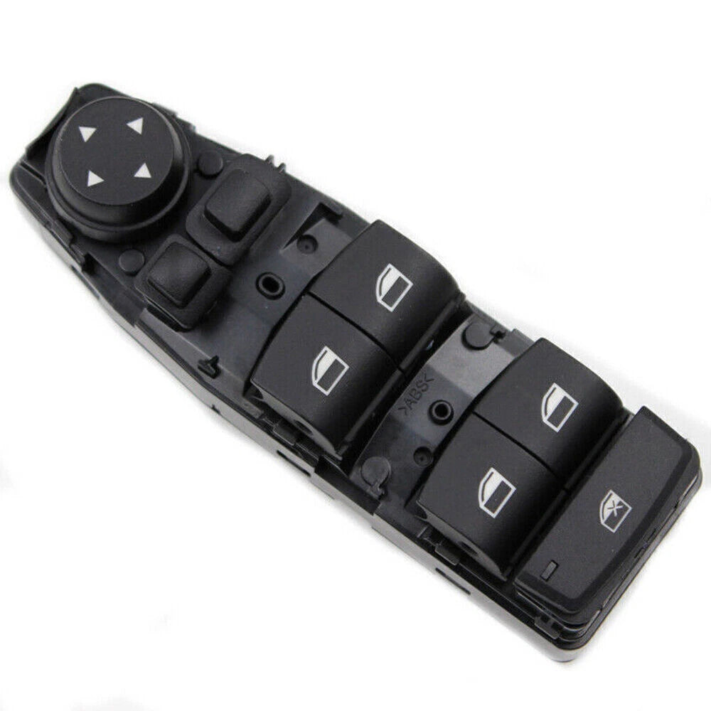 Window Switch Button for BMW 5 Series F10 F11 (2010-2017) 1 x Black