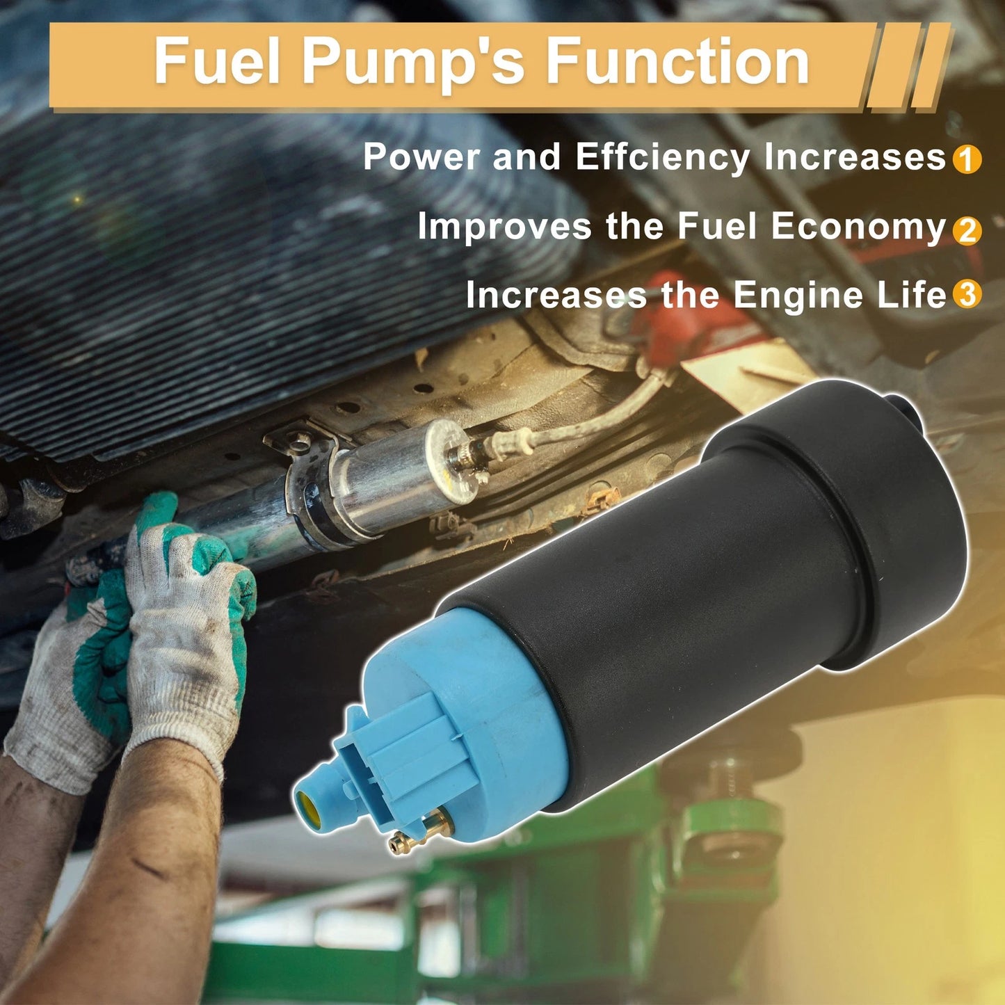 Fuel Pump for Harley-Davidson CVO Metal