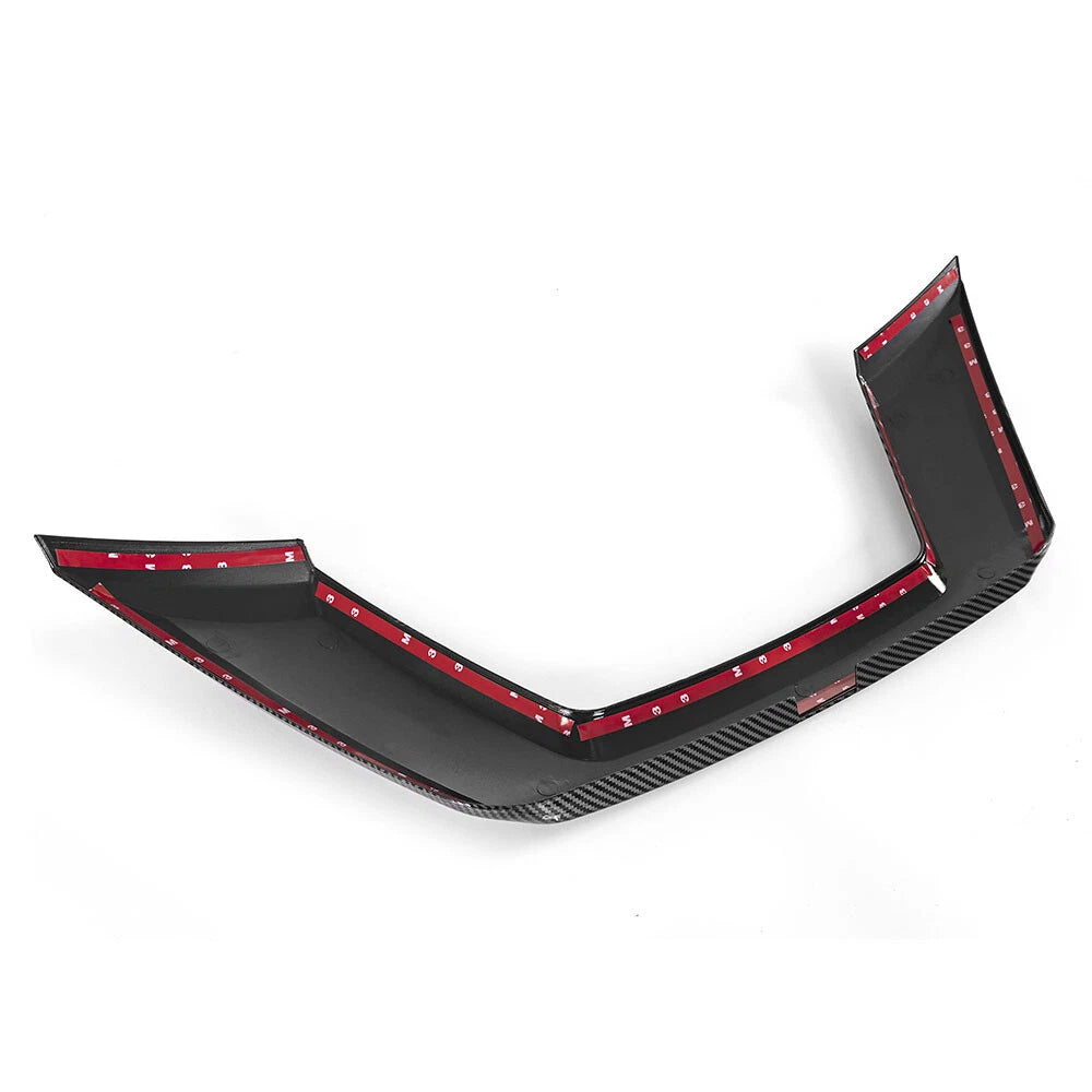 Front Grille Trim Molding for Nissan Rogue 2017-2020 Carbon Fiber Outer