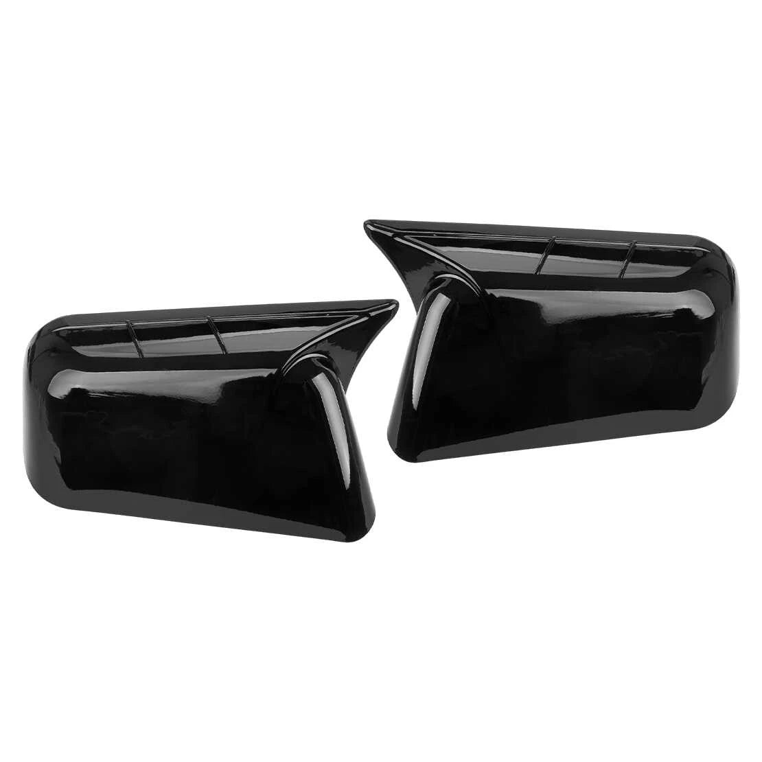 Glossy Black Side Rearview Mirror Covers for Ford Edge (2007-2014)