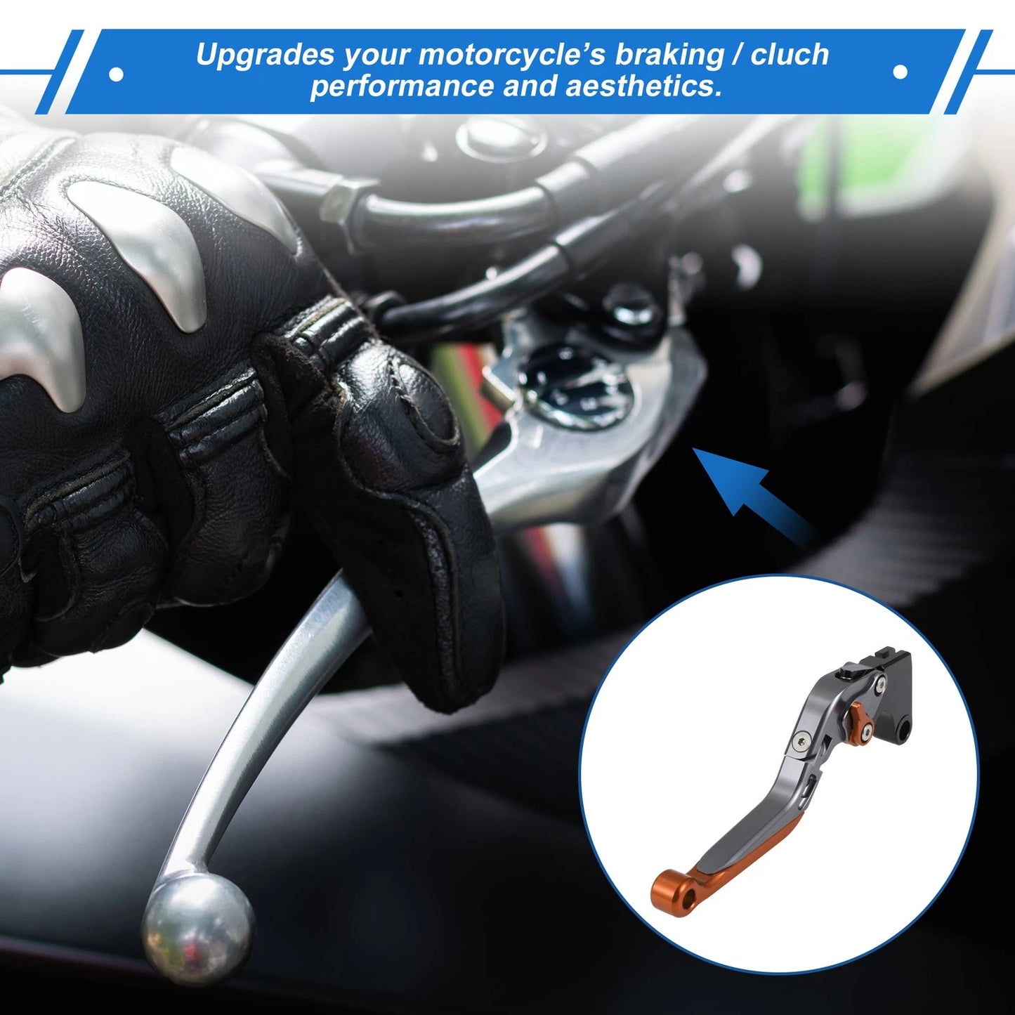 2 x Adjustable Short Long Brake Clutch Levers for Yamaha YZF R1