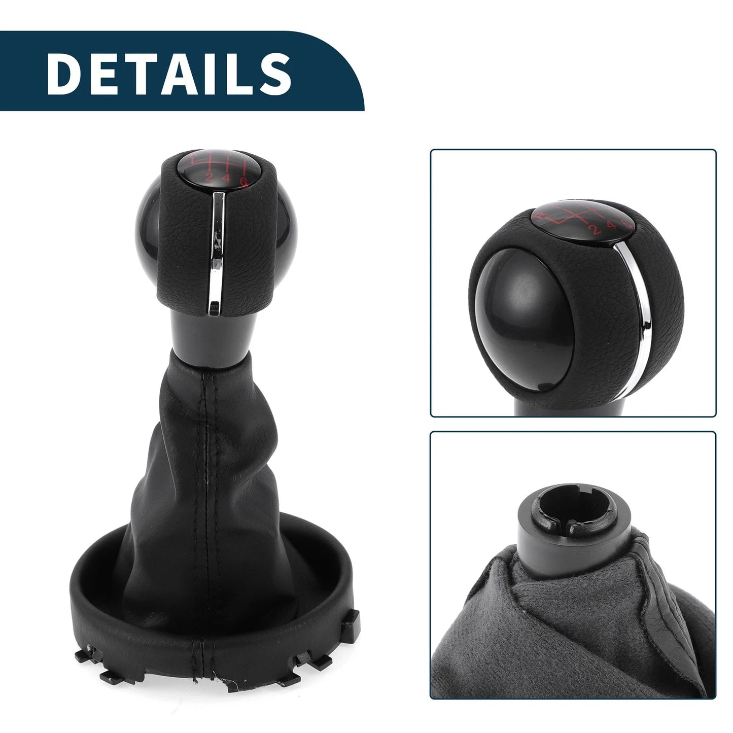 6 Speed Manual Gear Shift Knob w/ Cover for Mini Cooper F55 F56 (2014-2023)