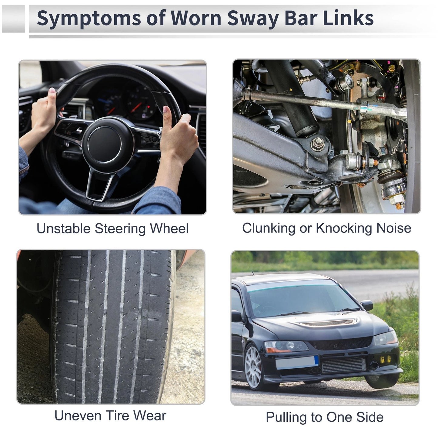 Stabilizer Bar Links for Fiat 500X (2016-2019)