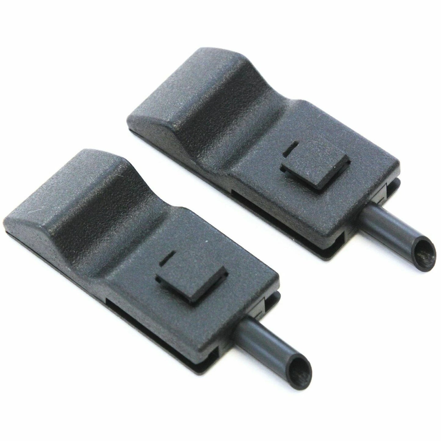 2 x Door Lock Knobs Black for Chevy GMC Yukon Silverado Sierra (2007-2013)