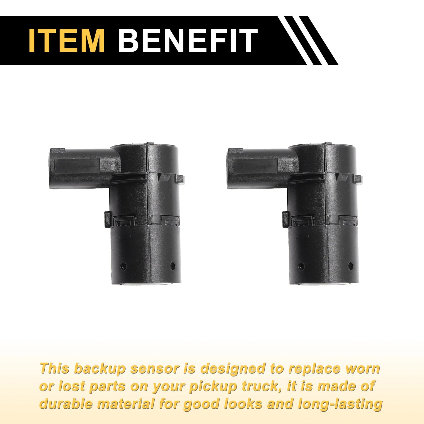2 x Bumper Reverse Backup Parking Sensors for Ford F-250 F-350 F-450 Super Duty