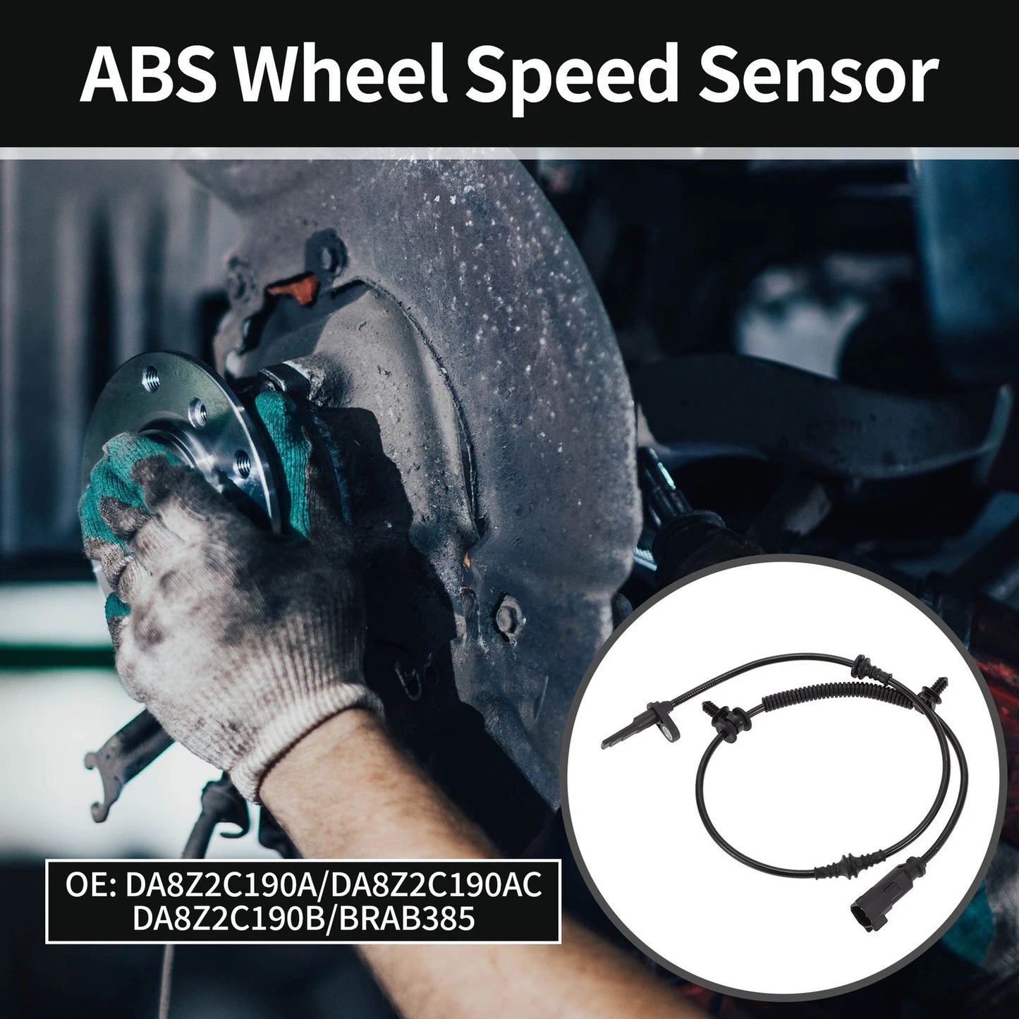 ABS Sensor for Ford Explorer 2013-2019 Rear Left or Right (2013-2019)