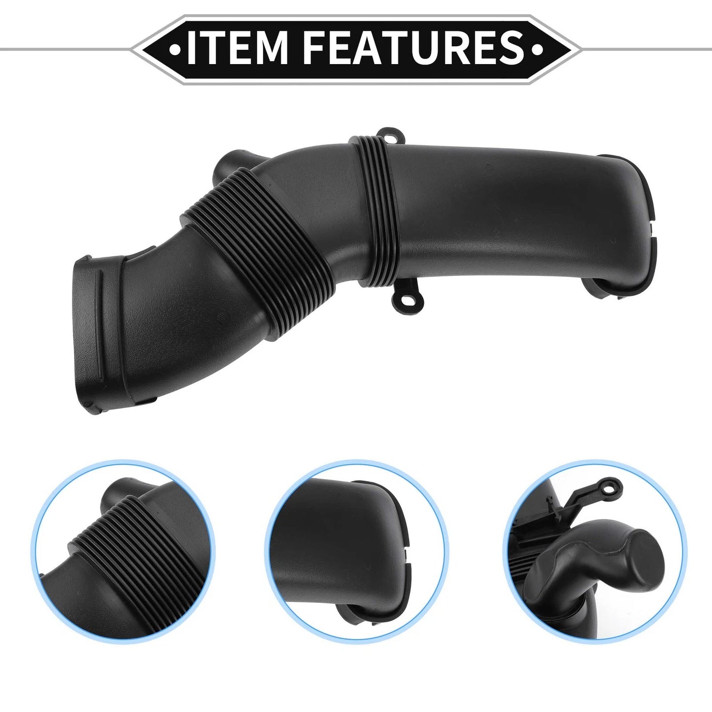 Intake Hose for BMW X5 E70 2007-2010, Black, 1 x Replacement Part