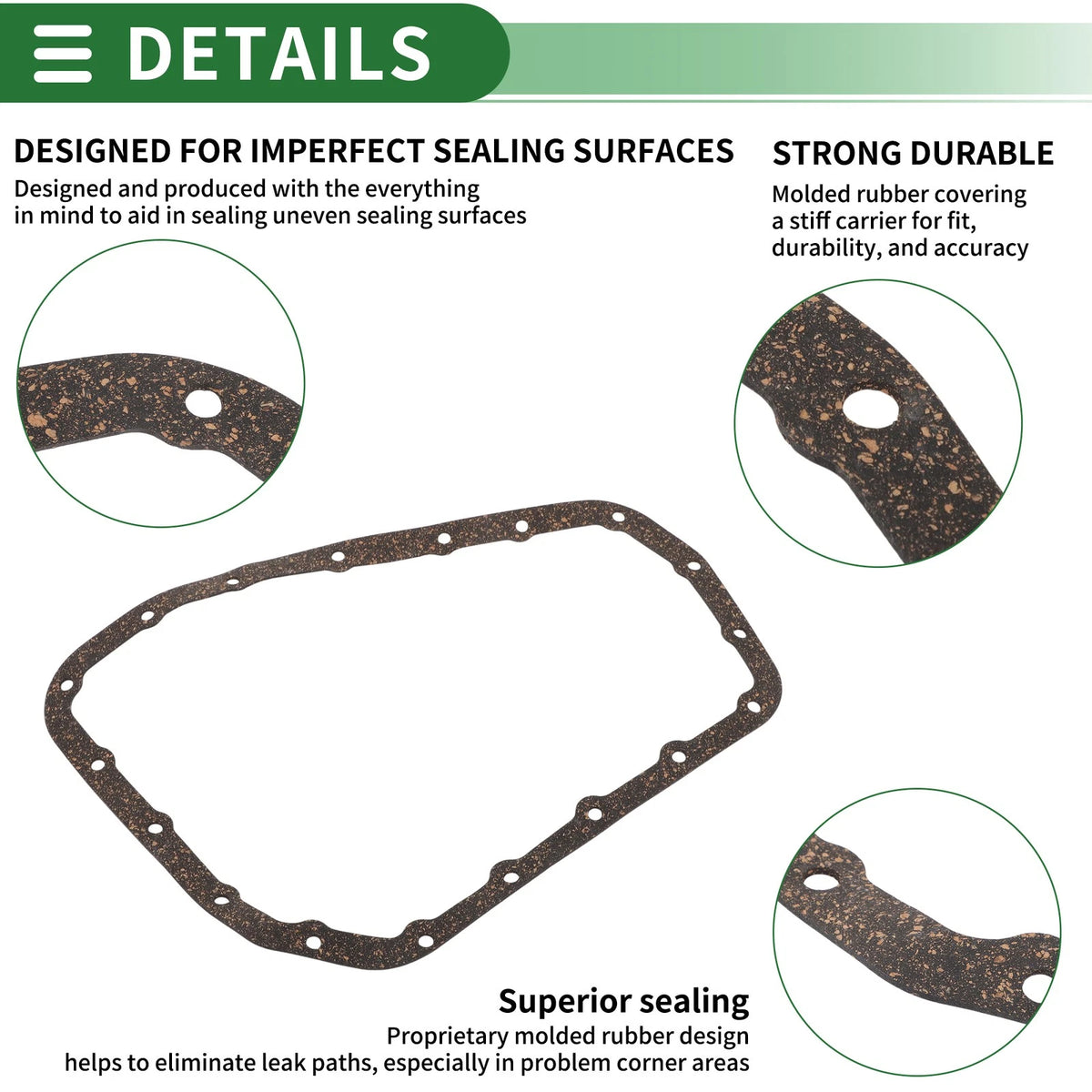 Oil Pan Gasket for Toyota Vitz (2005-2010) 1 Pcs