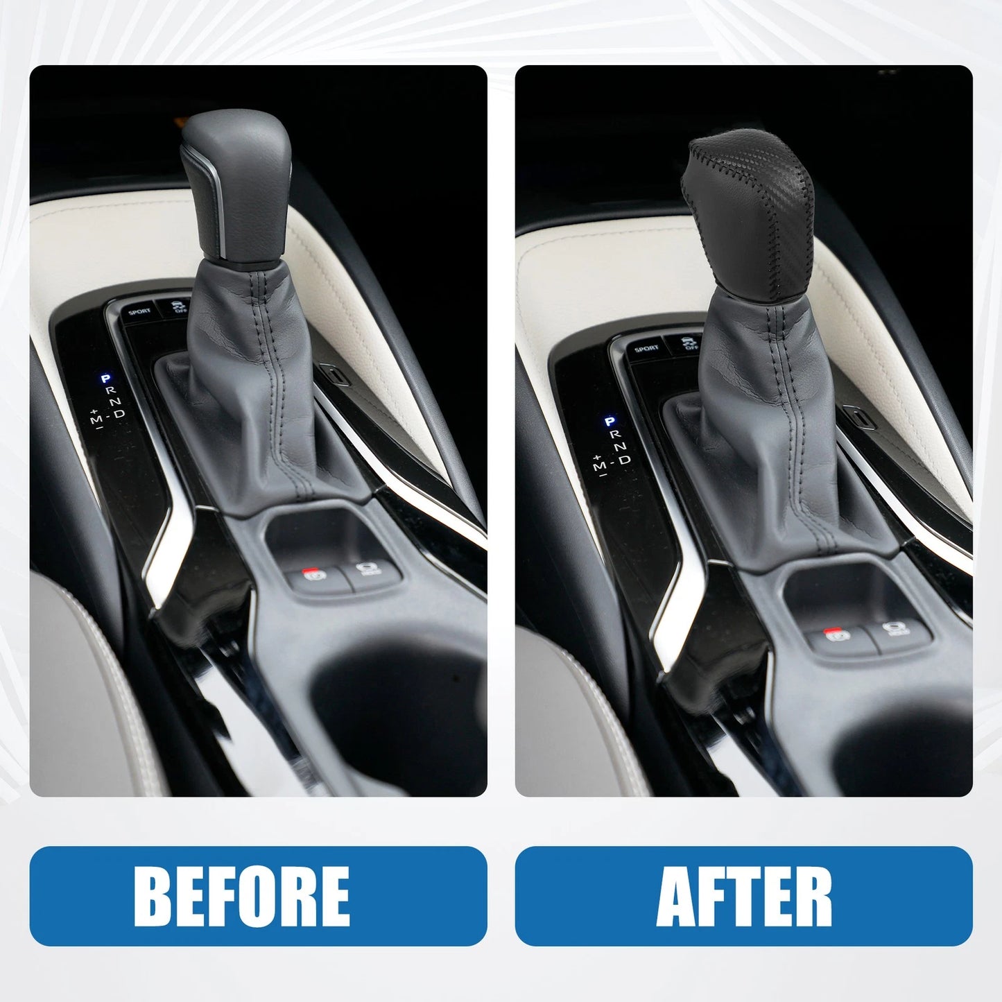 Gear Shifting Knob Cover Lever Trim for Toyota Avalon (2019–2023)