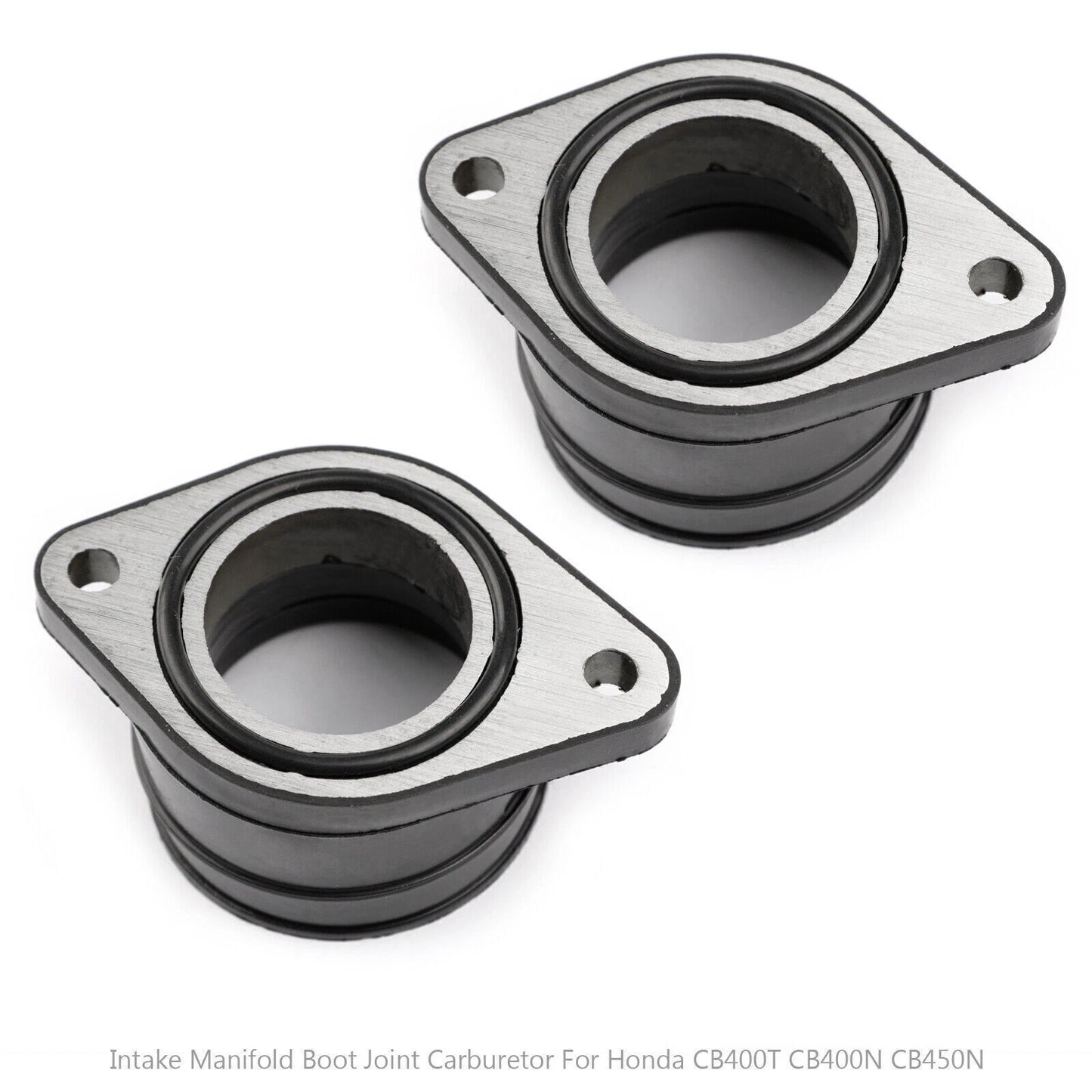 2 x NEW Intake Manifold Carburetors for Honda CB 400 N/T/A, 450 N (1978-1982)