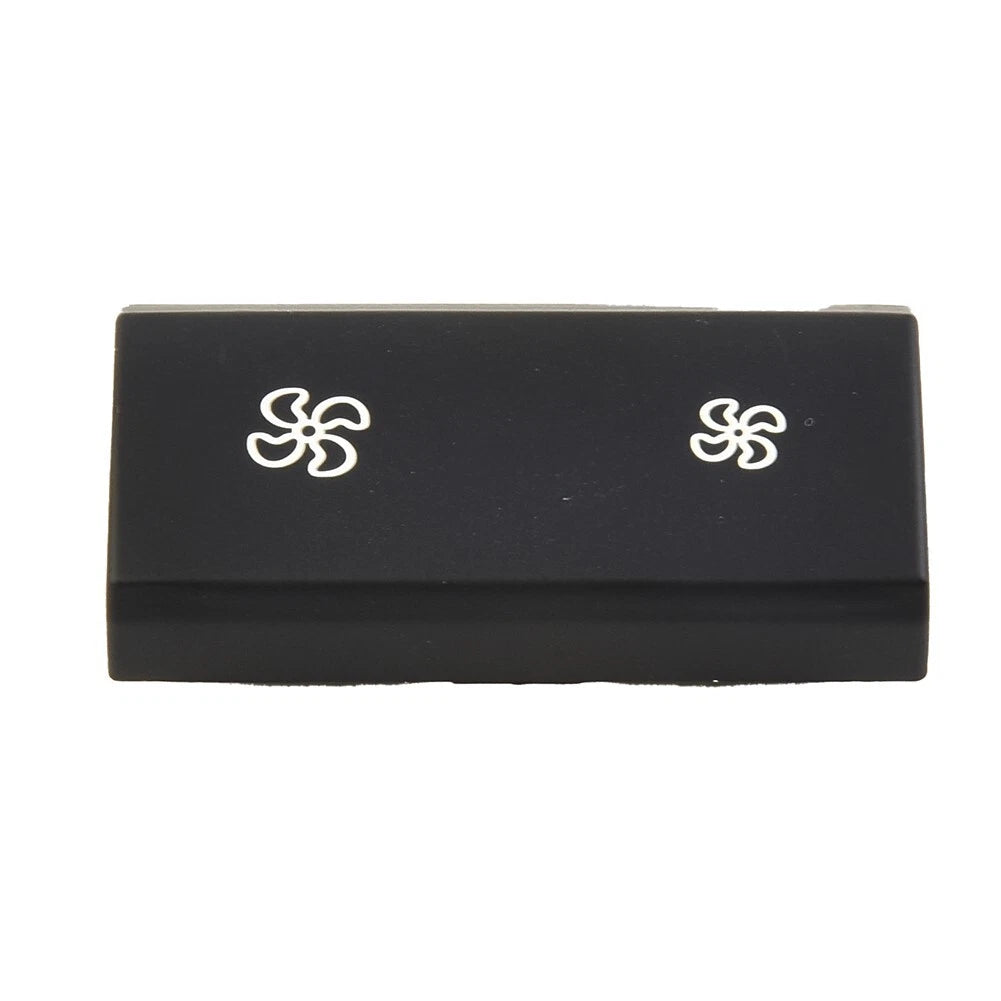 A/C Heater Control Panel Fan Speed Button Black for BMW X6 E70/E71 (2008–2014)