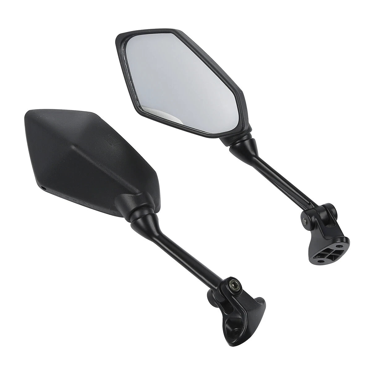 Black Rearview Mirrors for Kawasaki Ninja ZX6R ZX-6R (2009-2012)