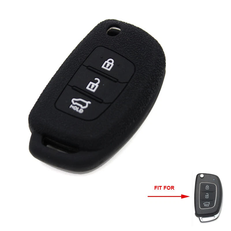 Silicone FOB Key Case Fit For Hyundai Sonata Fe Avante Sonata Santafe ix35