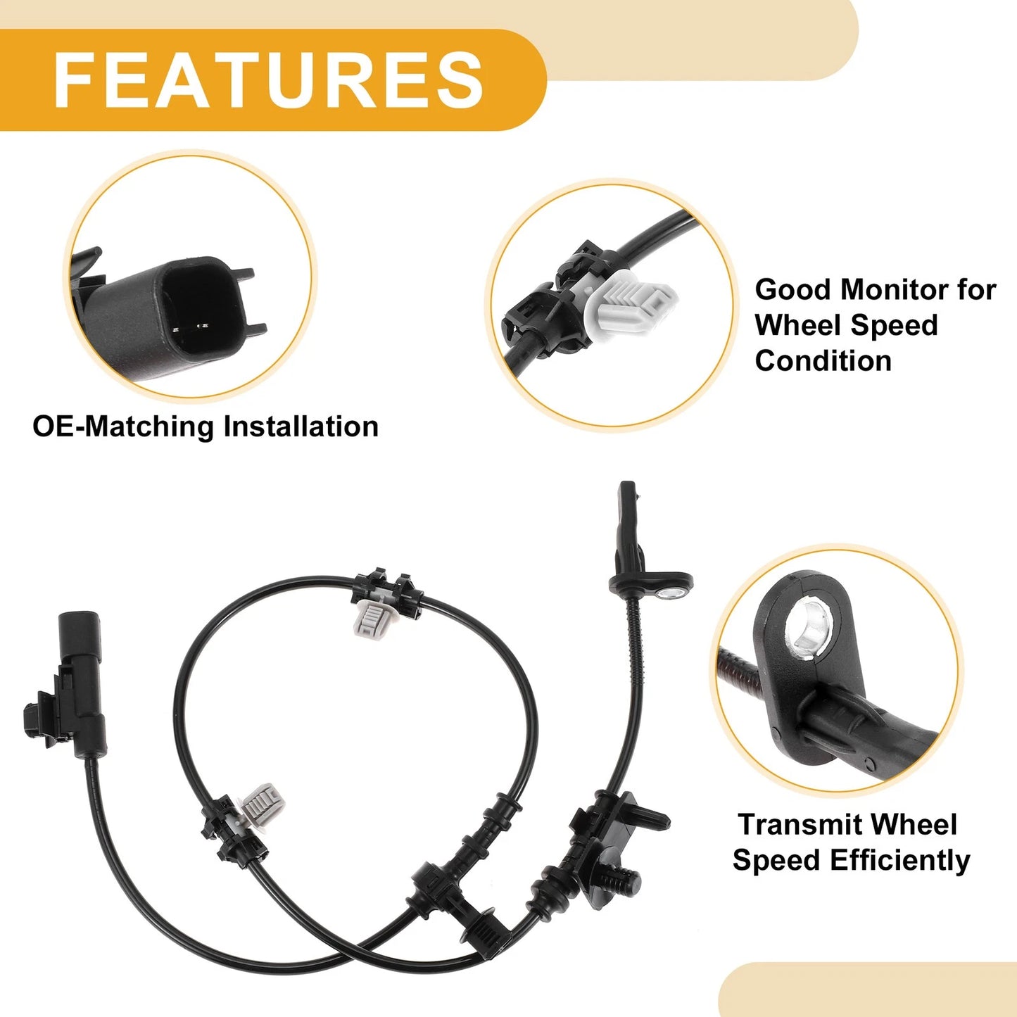 ABS Wheel Speed Sensor for Buick Enclave (2018-2024)