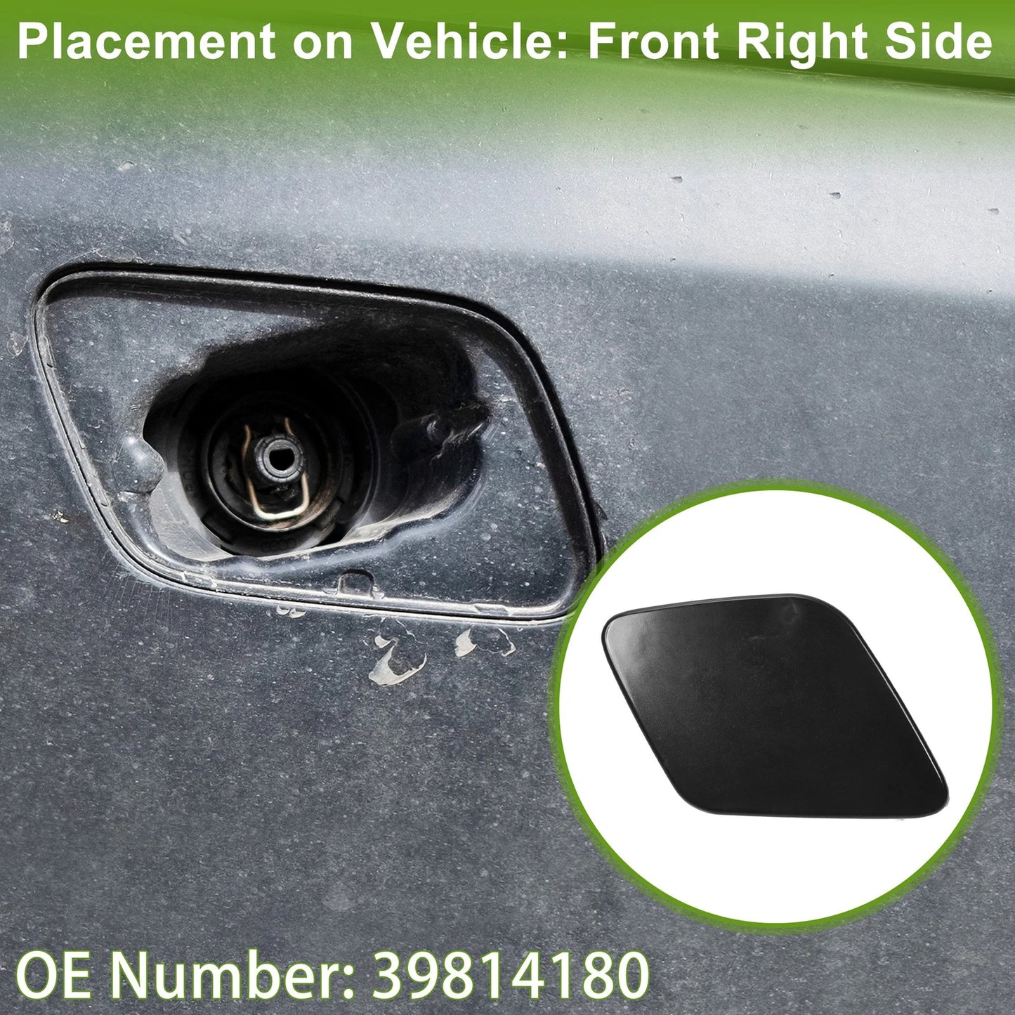 Washer Nozzle Cover Cap for Volvo V40 (2014-2016)