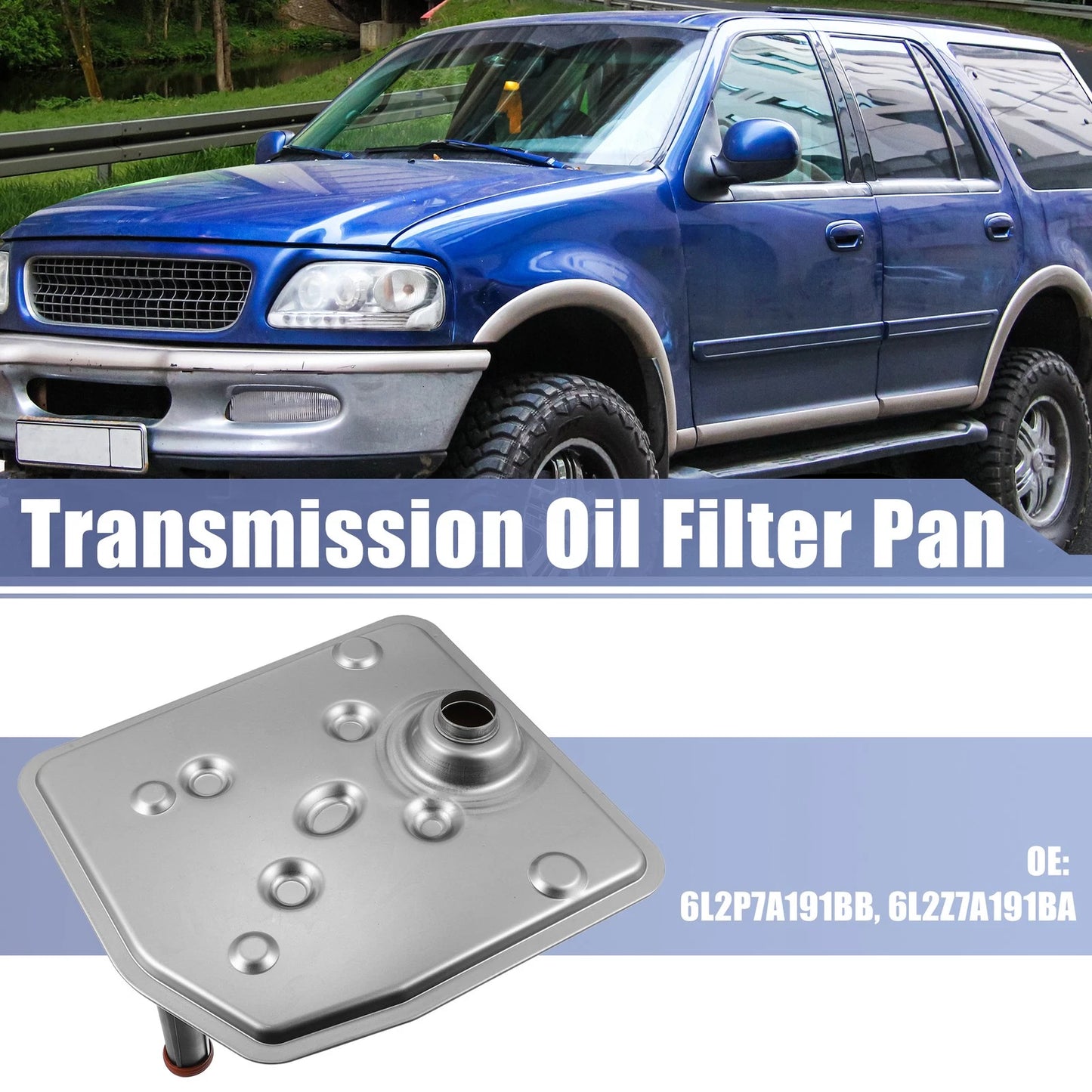 Transmission Filter Oil Pan for Ford Expedition 2009-2017