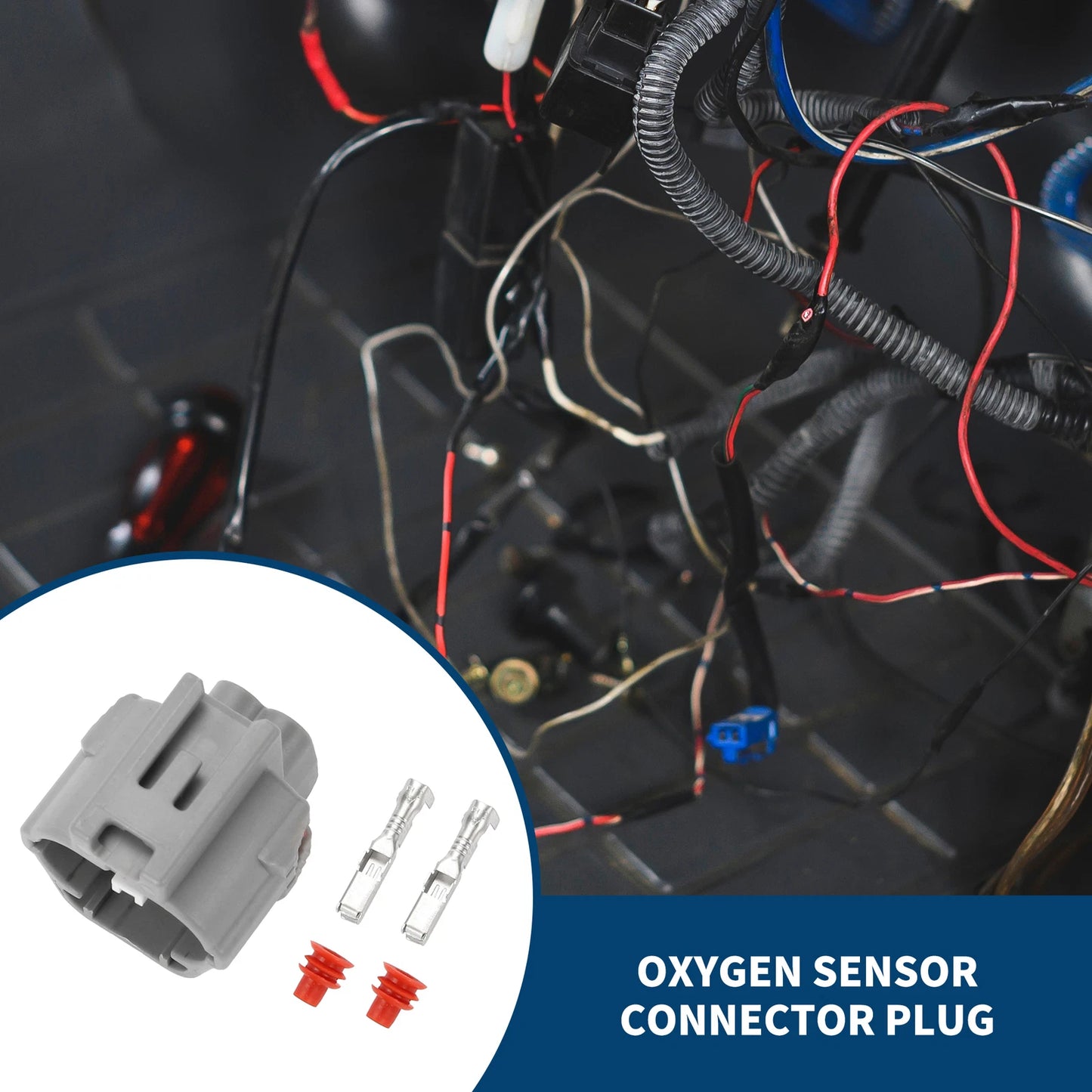 Oxygen Sensor Connector Plug 2 Pin for Honda Accord